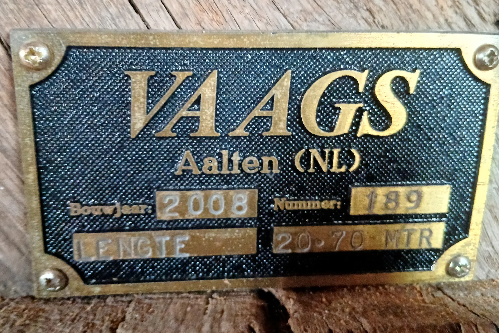 1, Roede 189, Vaags, Gijs Dinand Nienhuis (08-08-2025)&nbsp; | Database Nederlandse molens