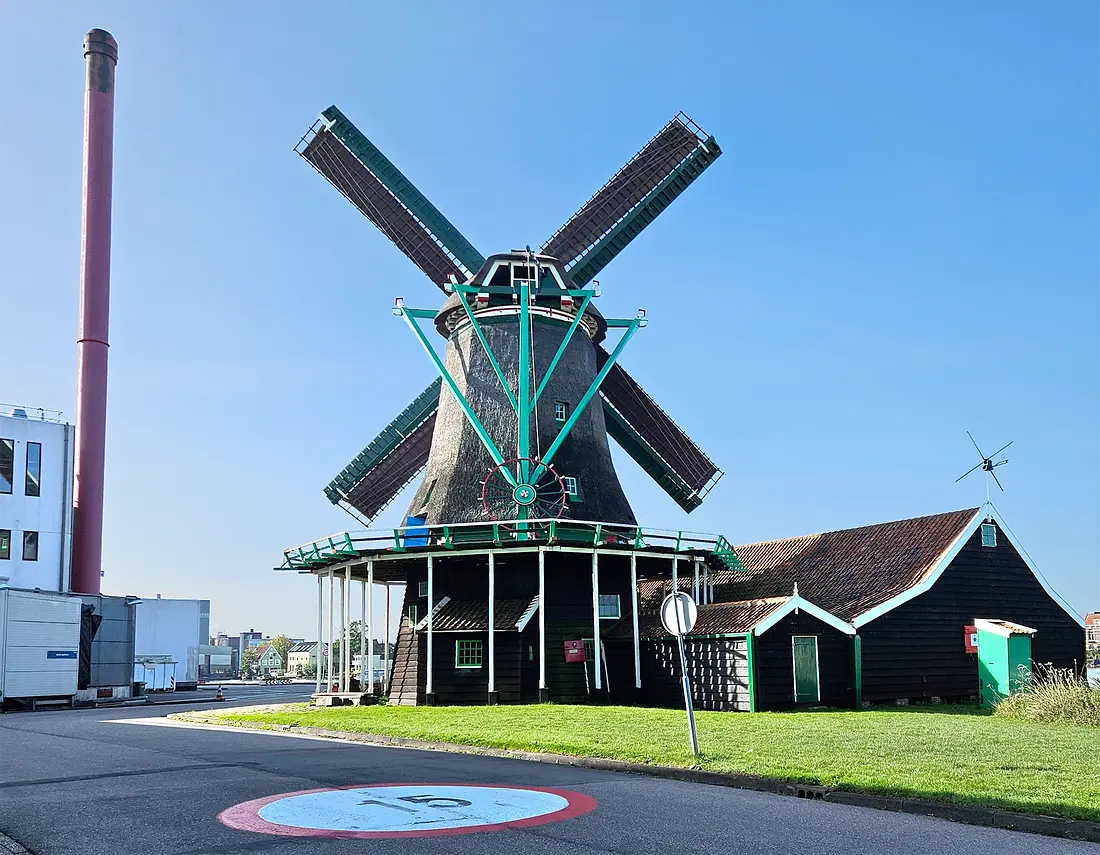 3, Molen 01110 De Ooievaar (Zaandam), Lukas Vandael (30-9-2023)&nbsp; | Database Nederlandse molens