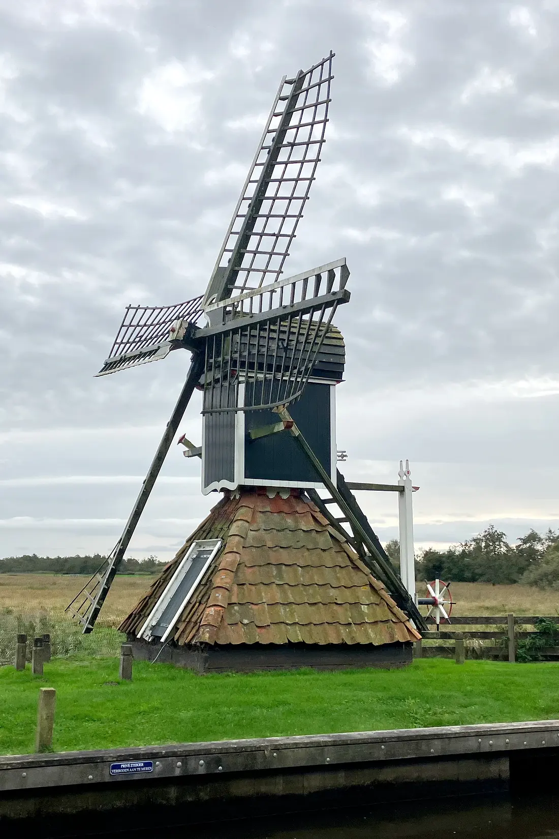 Molen 10043 De Ikkers (Wartena / Warten), Dick Bunskoeke (08-10-2023)&nbsp; | Database Nederlandse molens