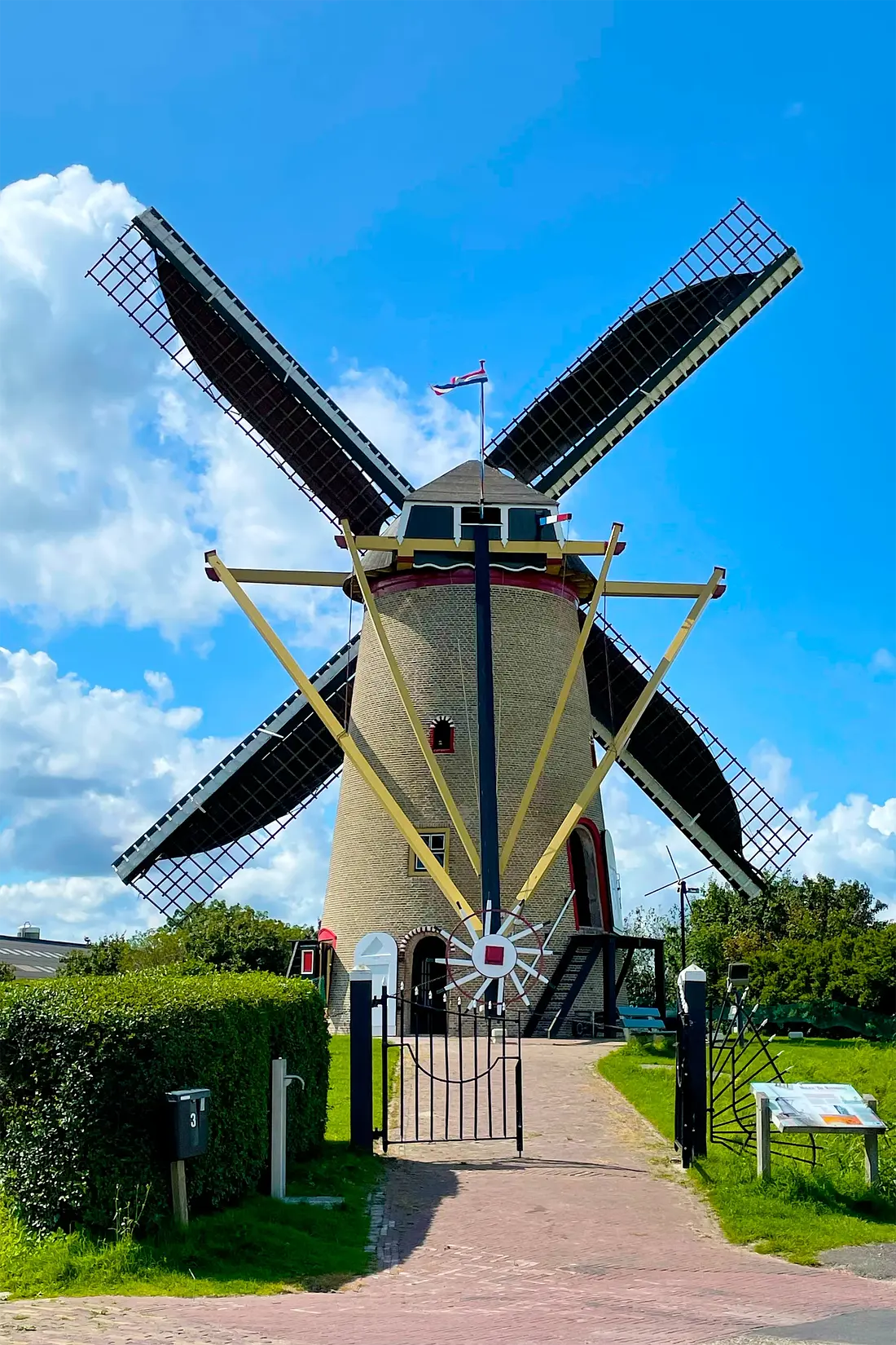 3, Molen 01900 Windvang (Goedereede), Frank Moerland (26-08-2023)De gerestaureerde molen | Database Nederlandse molens