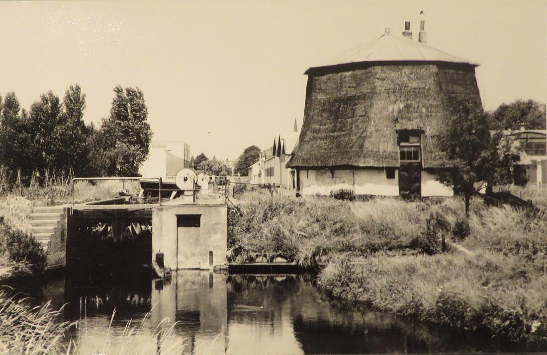 2, Molen 06498 z Tedingerbroekpolder, Westmolen (Voorburg), Foto P. Grund, opname juni 1976, collectie DVM | Database Nederlandse molens