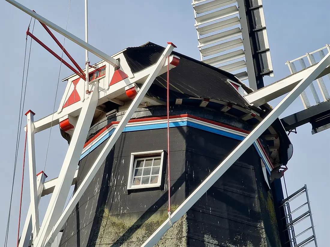 6, Molen 00434 Wilhelmina (Noorderhoogebrug), Pieter Zuijkerbuijk (1-9-2023)&nbsp; | Database Nederlandse molens