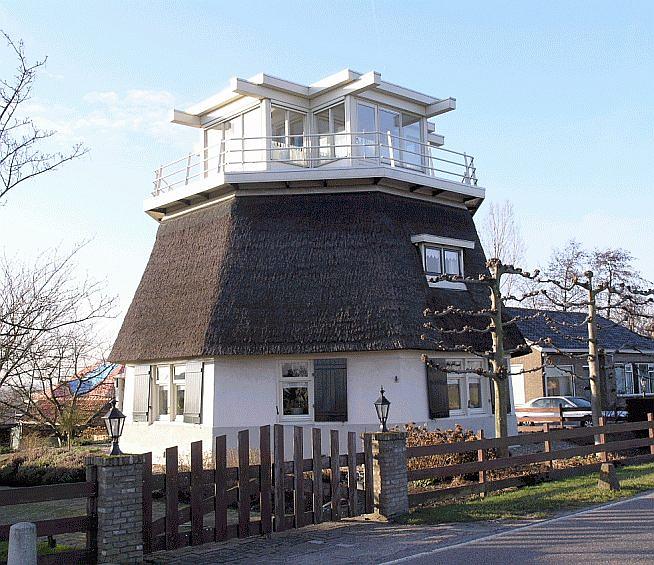13, Molen 00927 Eendragtspolder,  Nr. 1 , Noordelijke bovenste middelmolen (Zevenhuizen), Foto W. Jans, 15 januari 2005 | Database Nederlandse molens