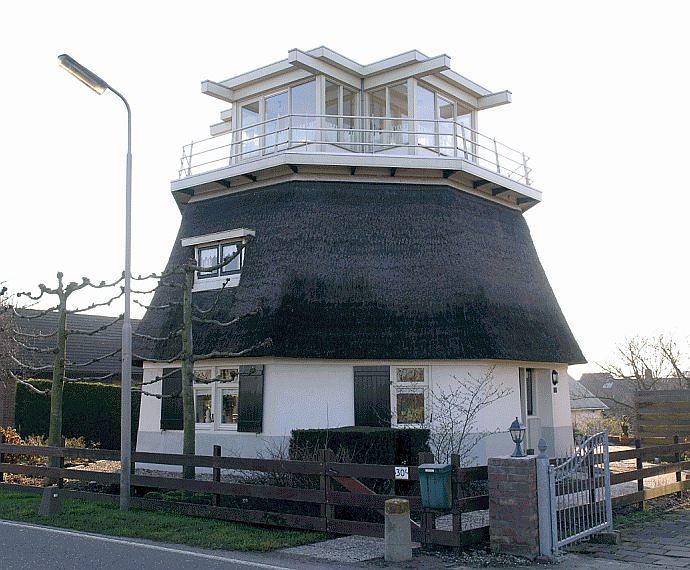 14, Molen 00927 Eendragtspolder,  Nr. 1 , Noordelijke bovenste middelmolen (Zevenhuizen), Foto W. Jans, 15 januari 2005 | Database Nederlandse molens