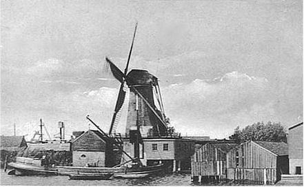 3, Molen 03938 De Onverwacht / Molen van Van Schelven (Krimpen aan den IJssel), Ansichtkaart, collectie DVM | Database Nederlandse molens