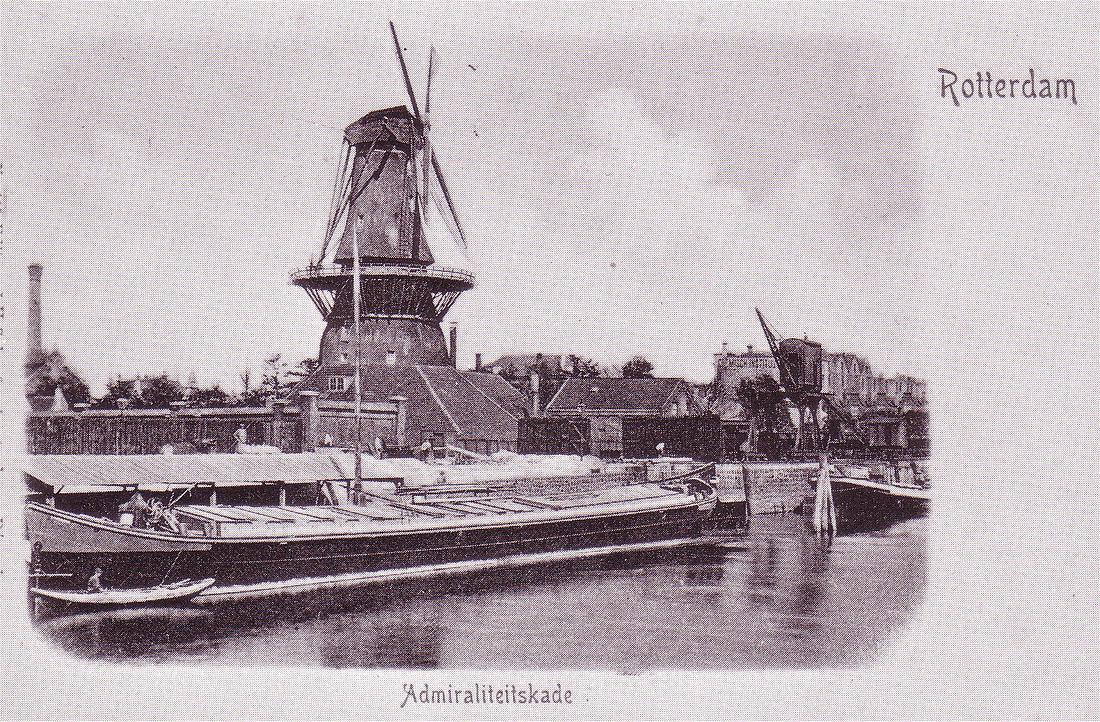 3, Molen 06678 u De Reus (Rotterdam), Ansichtkaart, collectie DVM | Database Nederlandse molens