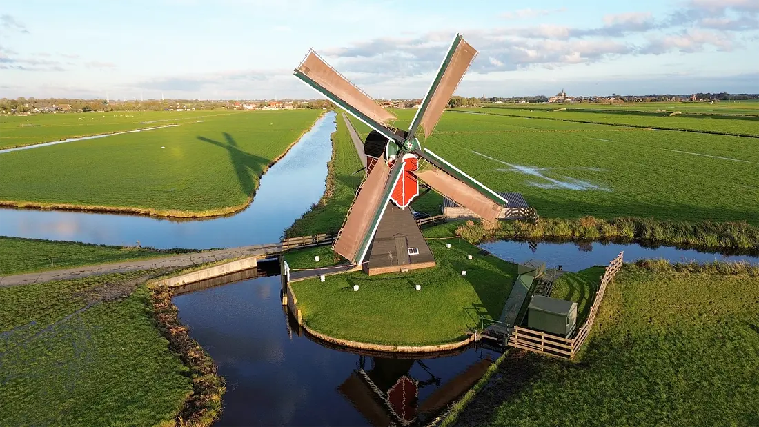 4, Molen 01808 Zweilandermolen (Warmond), Vincent Mepschen (22-10-2023)&nbsp; | Database Nederlandse molens