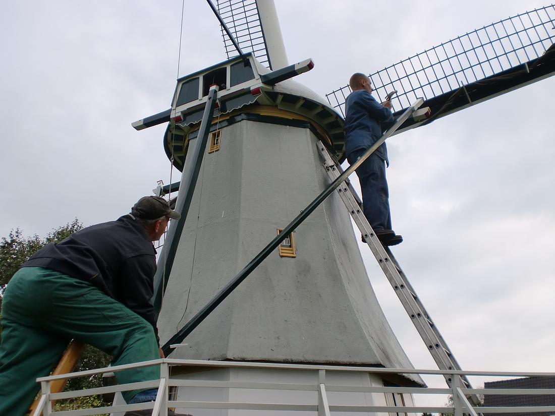 2, Molen 10219 Windlust (Zoeterwoude), Foto F. Klören, 22 oktober 2005 | Database Nederlandse molens
