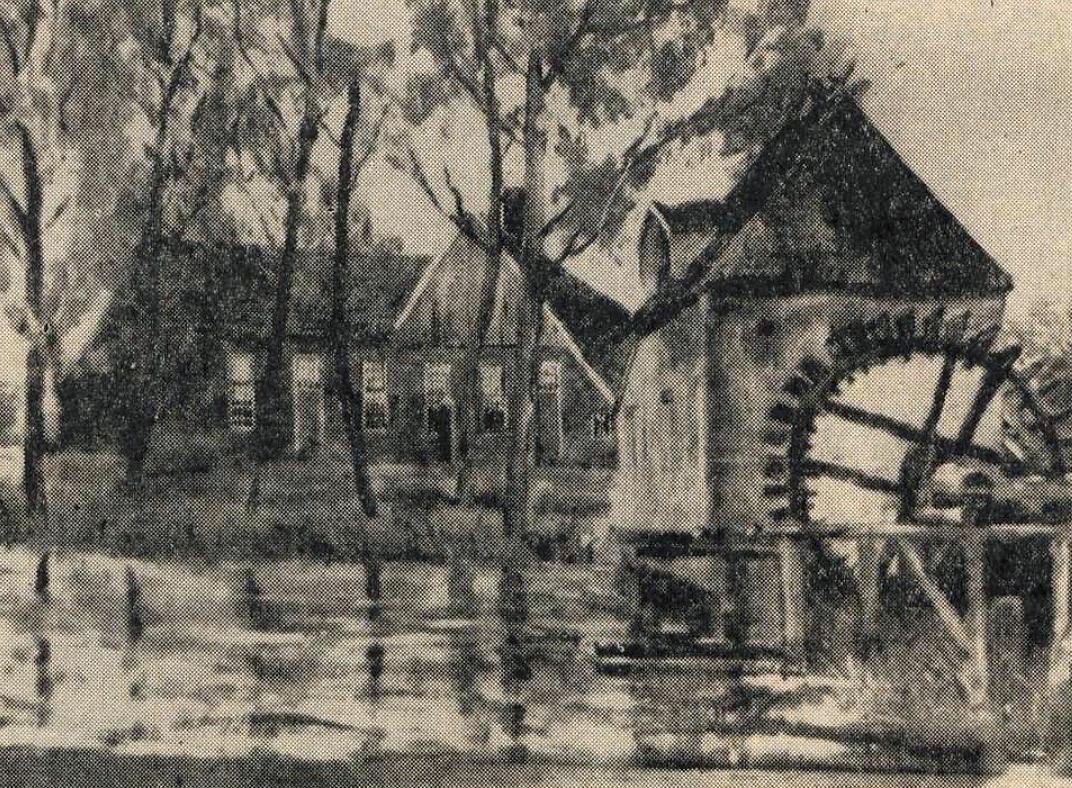1, Molen 00904 a Markvelderwatermolen (Markvelde), afbeelding, krant Tubantia Dagblad, 10 juni 1964 | Database Nederlandse molens