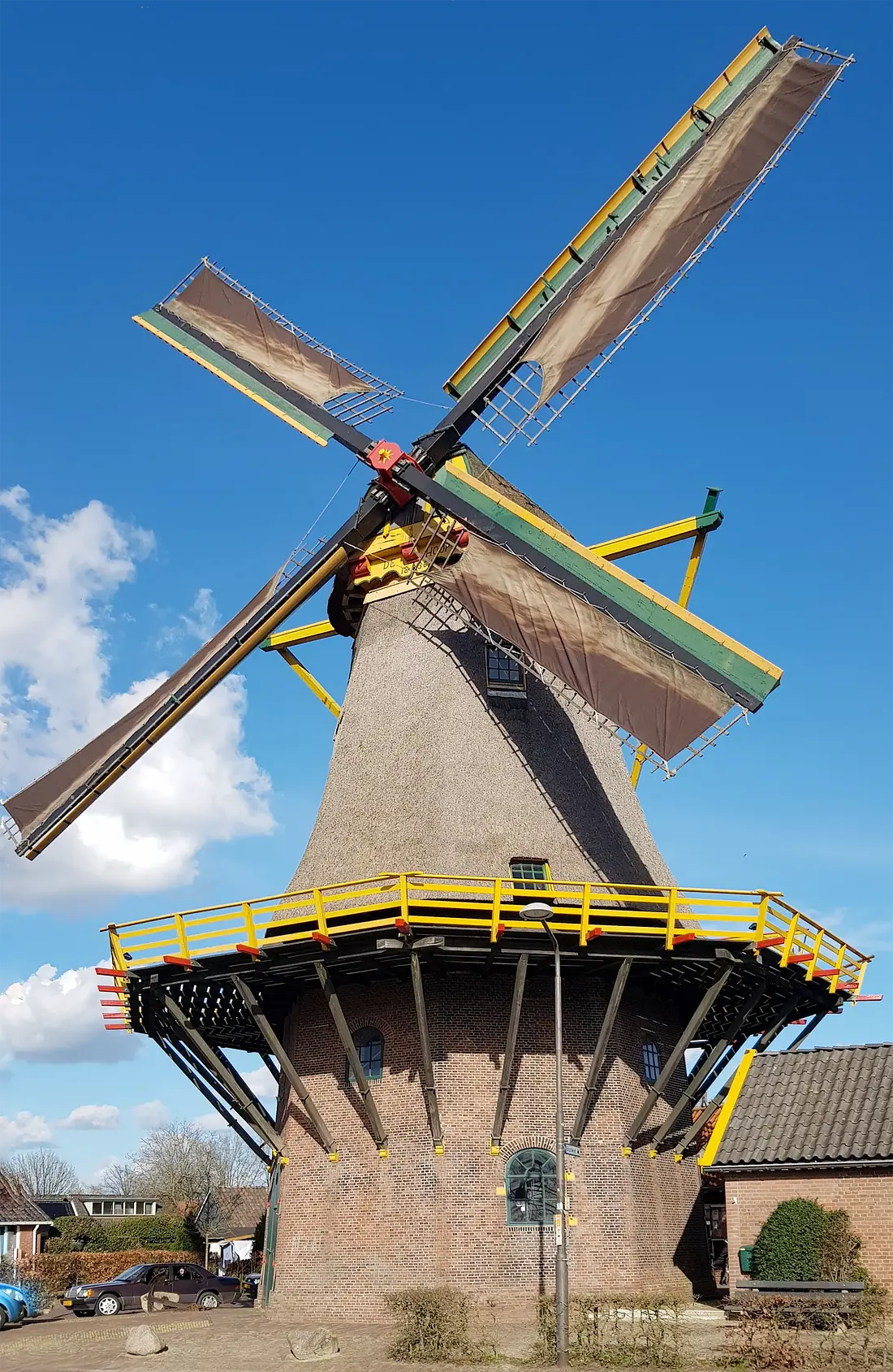 Molen 03897 De Hoop / Molen van Buursink (Markelo), Coen Manche (15-3-2023) | Database Nederlandse molens
