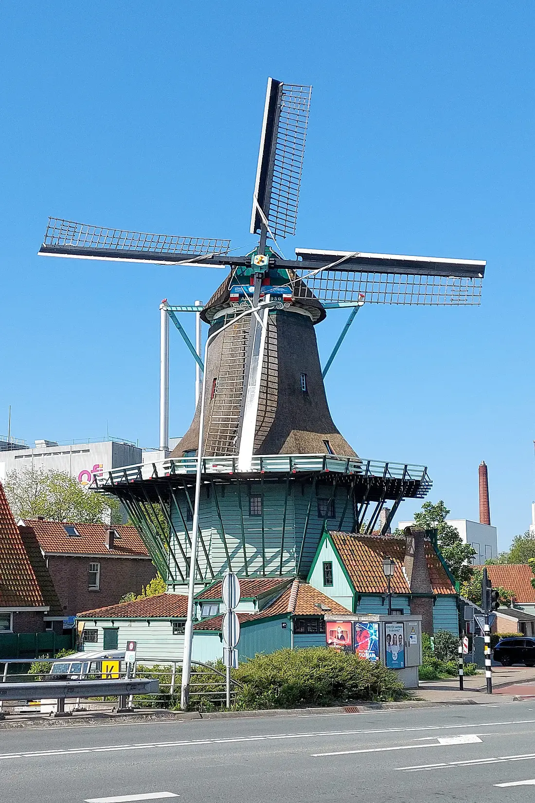 Molen 01061 De Bleeke Dood (of: De Dood) (Zaandijk), Milan Kats (20-5-2023)&nbsp; | Database Nederlandse molens