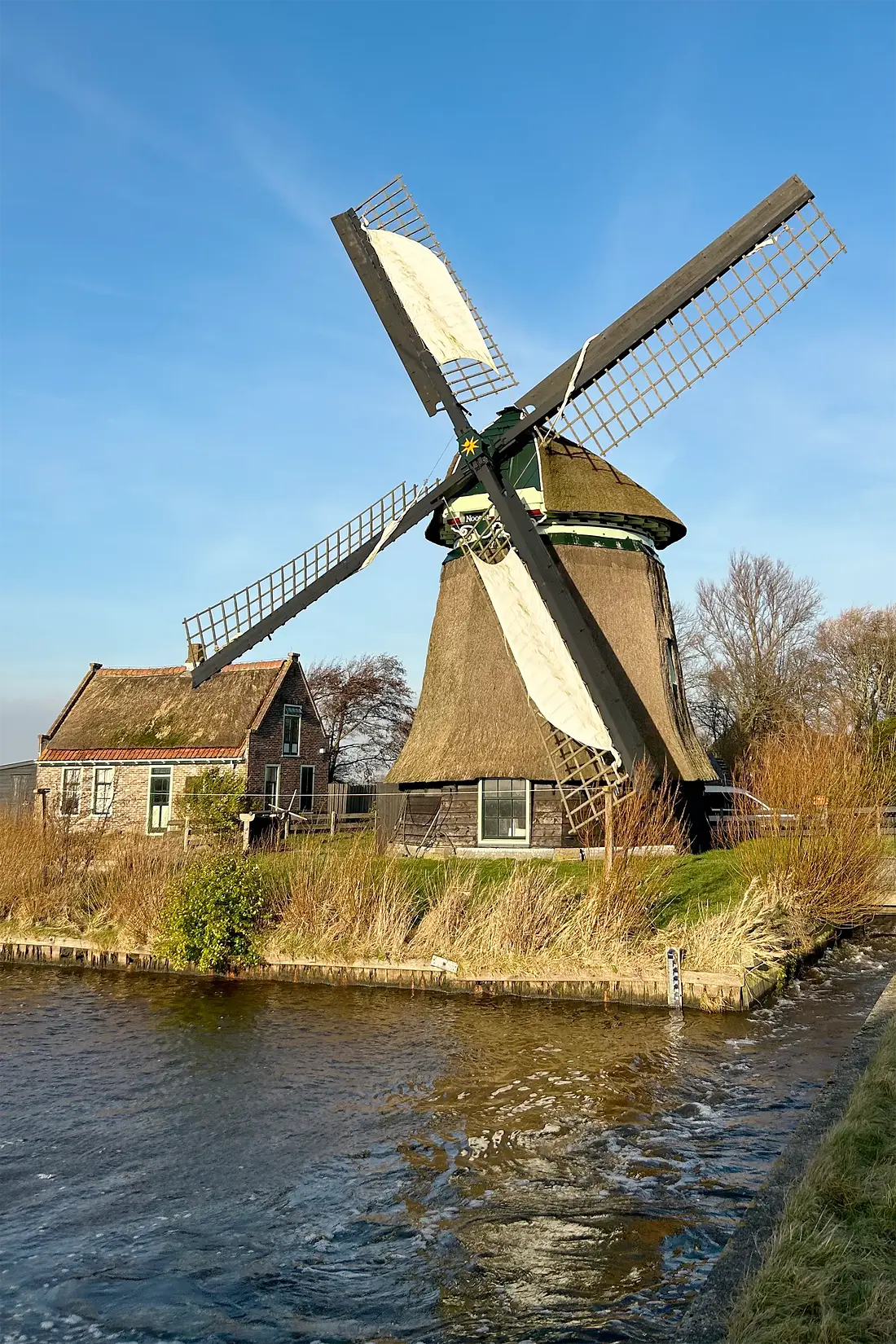 Molen 00326 Molen N-G of Noorder G (Sint Maartensbrug), Abel van Loenen (17-12-2023)&nbsp; | Database Nederlandse molens