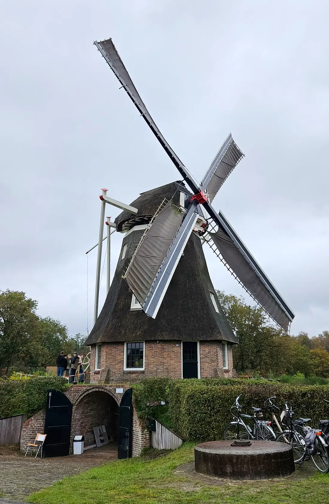 Molen 06916 De Zaandplatte (Ruinen), Lukas Vandael (28-10-2023) | Database Nederlandse molens