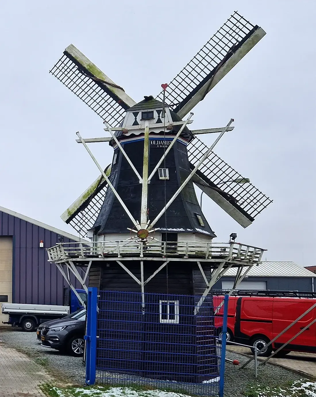 1, Molen 11484 Oldambt (Heiligerlee), Milan Kats (11-01-2024)&nbsp; | Database Nederlandse molens