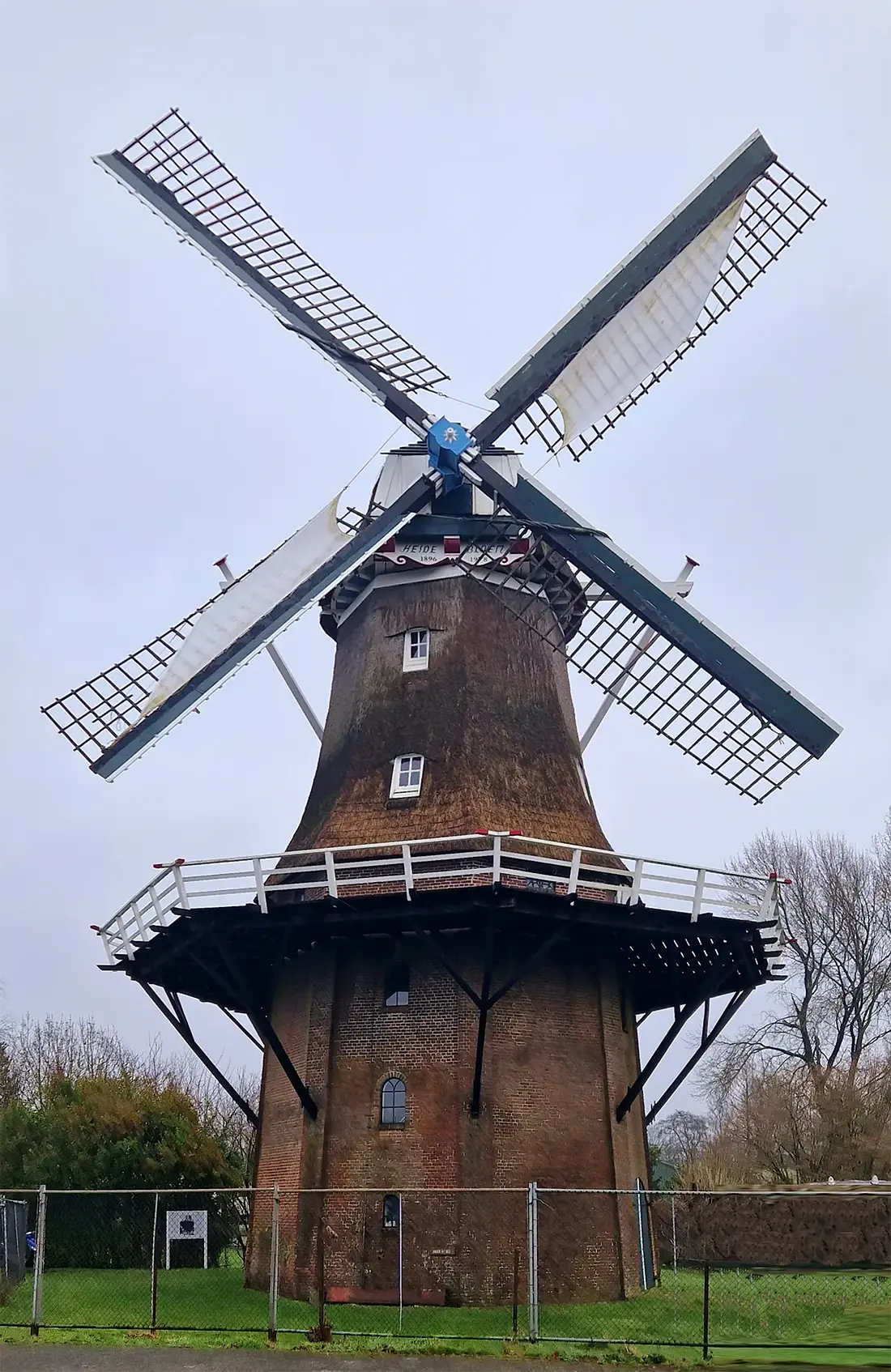 Molen 02734 De Heidebloem (Erica), Milan Kats (13-01-2024)&nbsp; | Database Nederlandse molens