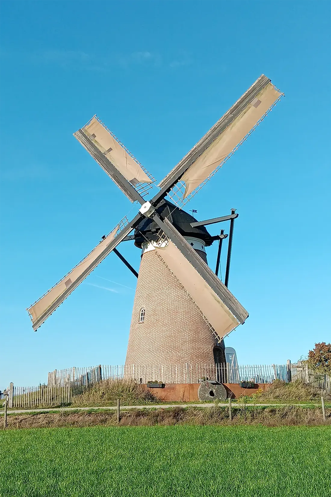 Molen 03104 e Düffels Möll (Stokkum), Fabian Gerritsen (22-10-2023)&nbsp; | Database Nederlandse molens