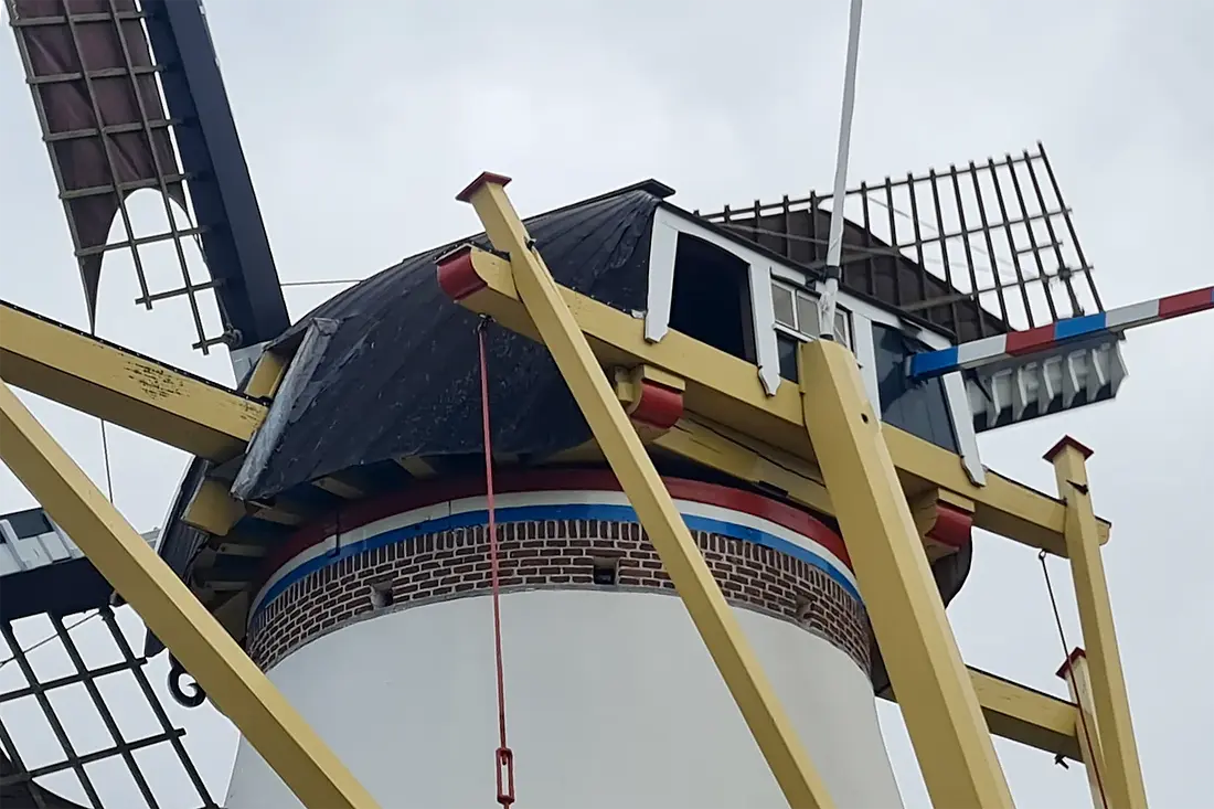 6, Molen 01885 De Dankbaarheid (Herkingen), Pieter Zuijkerbuijk (24-02-2024)&nbsp; | Database Nederlandse molens