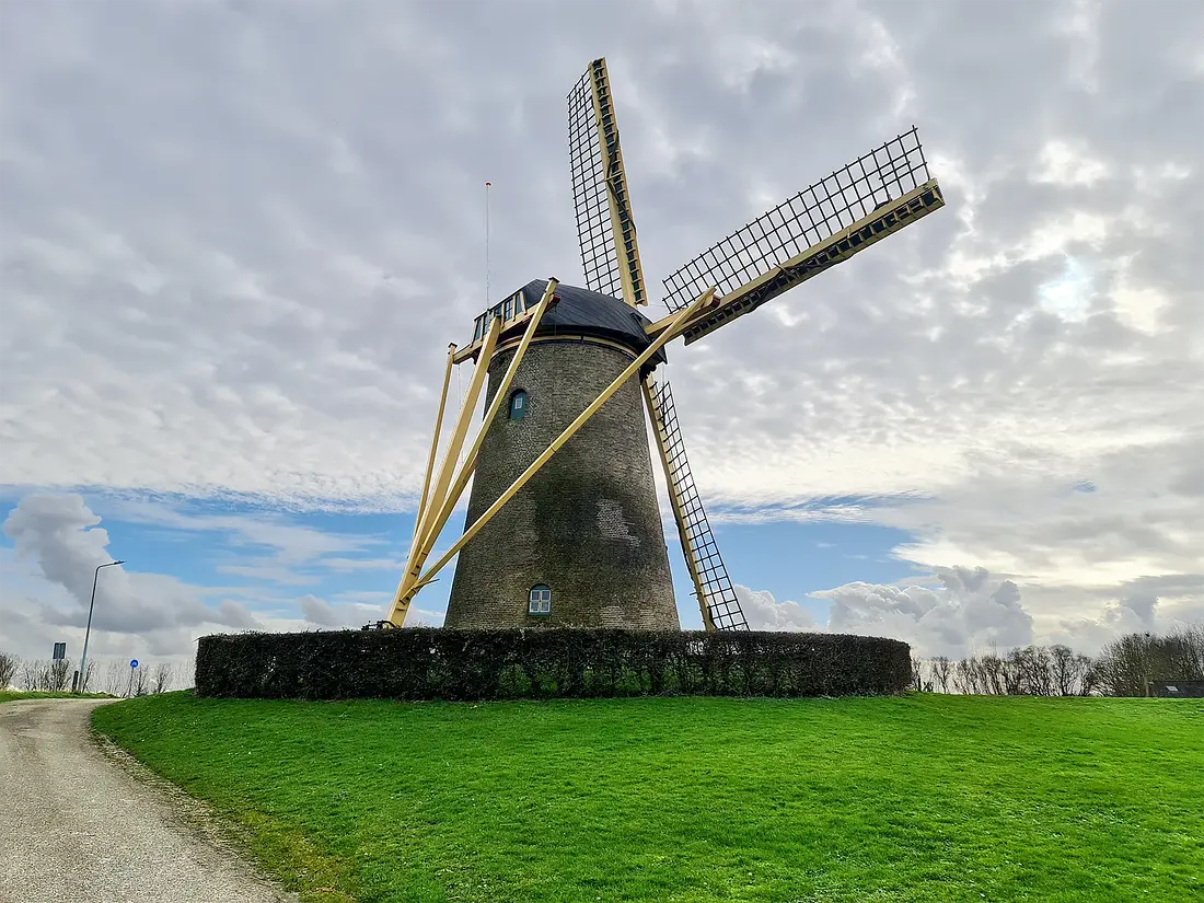 3, Molen 01891 De Bommelaer (Den Bommel), Pieter Zuijkerbuijk (17-2-2024)&nbsp; | Database Nederlandse molens