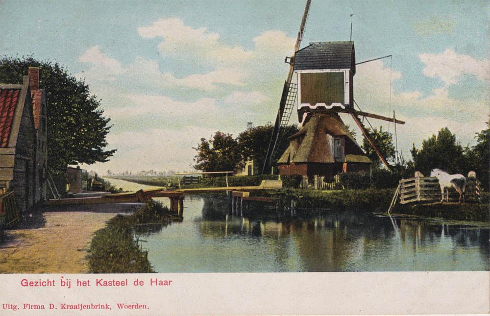 2, Molen 00040 De Haarmolen / De Haar / Haer Core Mole (Haarzuilens), Ansichtkaart, Kraaijenbrink, Woerden, 01-01-1900
collectie P. van der Haar | Database Nederlandse molens