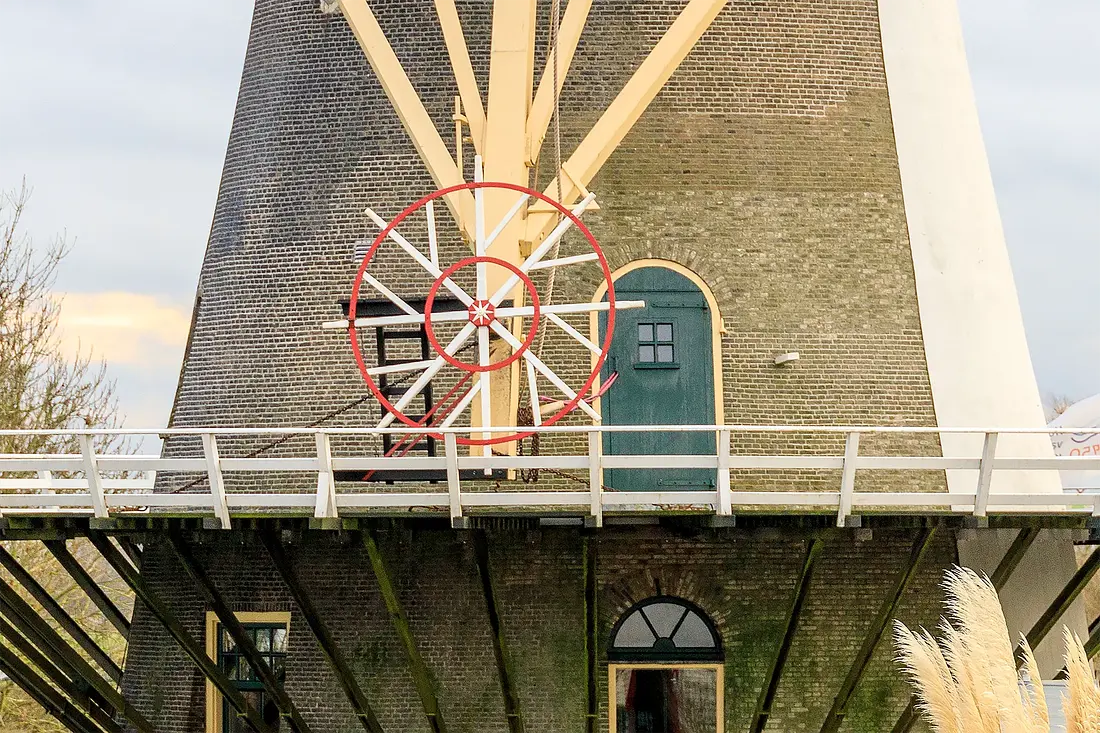 9, Molen 00101 Haastrechtse Molen / Poldermolen Beneden Haastrecht (Gouda), Frank Hendriks (03-02-2024)&nbsp; | Database Nederlandse molens