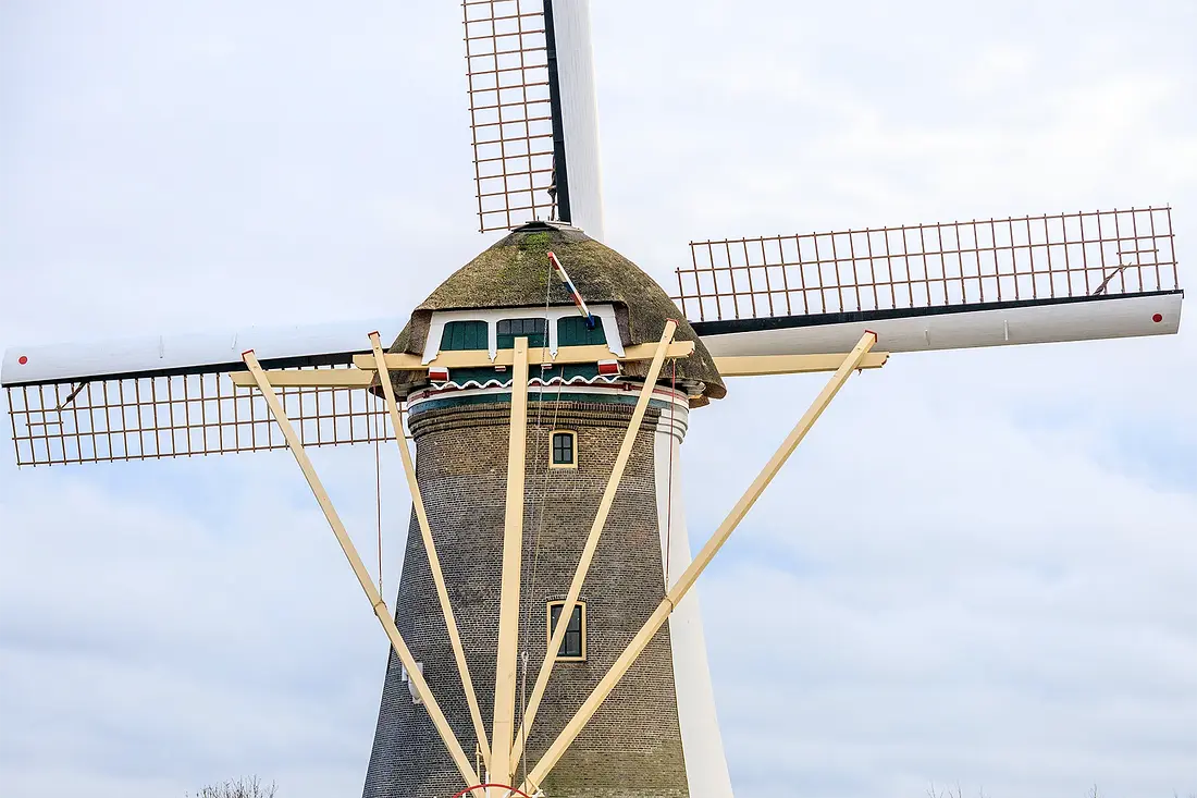 8, Molen 00101 Haastrechtse Molen / Poldermolen Beneden Haastrecht (Gouda), Frank Hendriks (03-02-2024)&nbsp; | Database Nederlandse molens