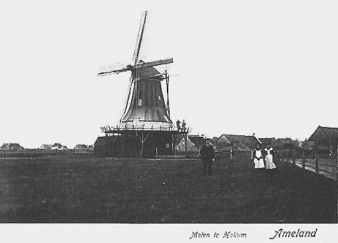 2, Molen 03220 De Verwachting (Hollum), Ansichtkaart, coll. DVM | Database Nederlandse molens