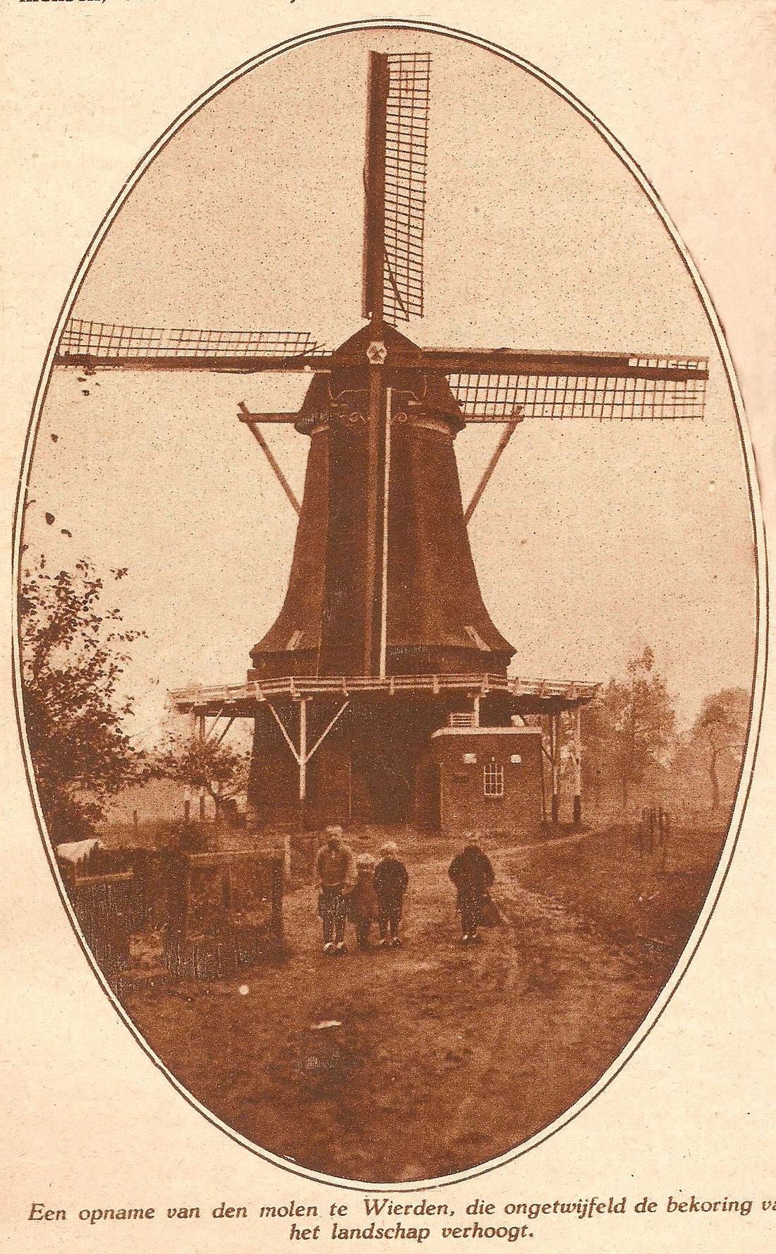 1, Molen 01039 Molen van Weggeman (2e) (Wierden), Afbeelding uit: Van Eigen Erf, 10 januari 1930, coll. F. Weemaes | Database Nederlandse molens