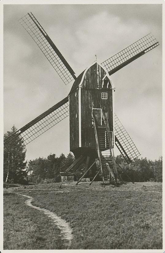 4, Molen 01027 Wissink's Möl (na de verplaatsing naar Buurse) (Haaksbergen), Ansichtkaart, coll. DVM | Database Nederlandse molens