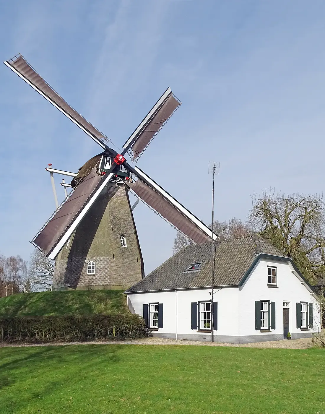 Molen 01789 bis De Keetmolen (Ede), Martin E. van Doornik (09-03-2024)&nbsp; | Database Nederlandse molens
