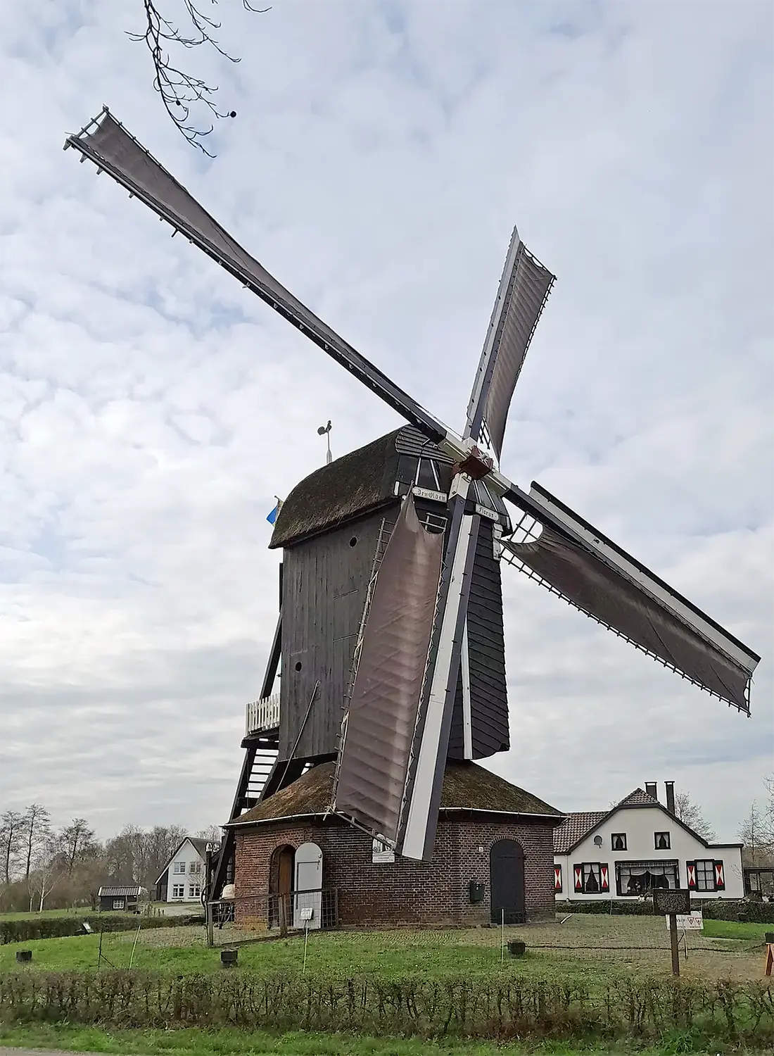 Molen 00290 Den Olden Florus / Kallenbroeker Molen (Terschuur), Martin E. van Doornik (09-03-2024)&nbsp; | Database Nederlandse molens