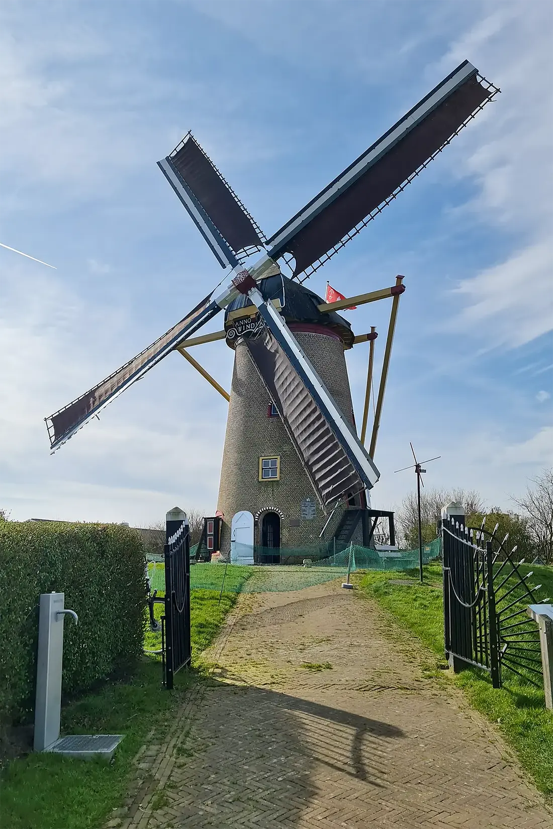 Molen 01900 Windvang (Goedereede), Pieter Zuijkerbuijk (02-03-2024)&nbsp; | Database Nederlandse molens