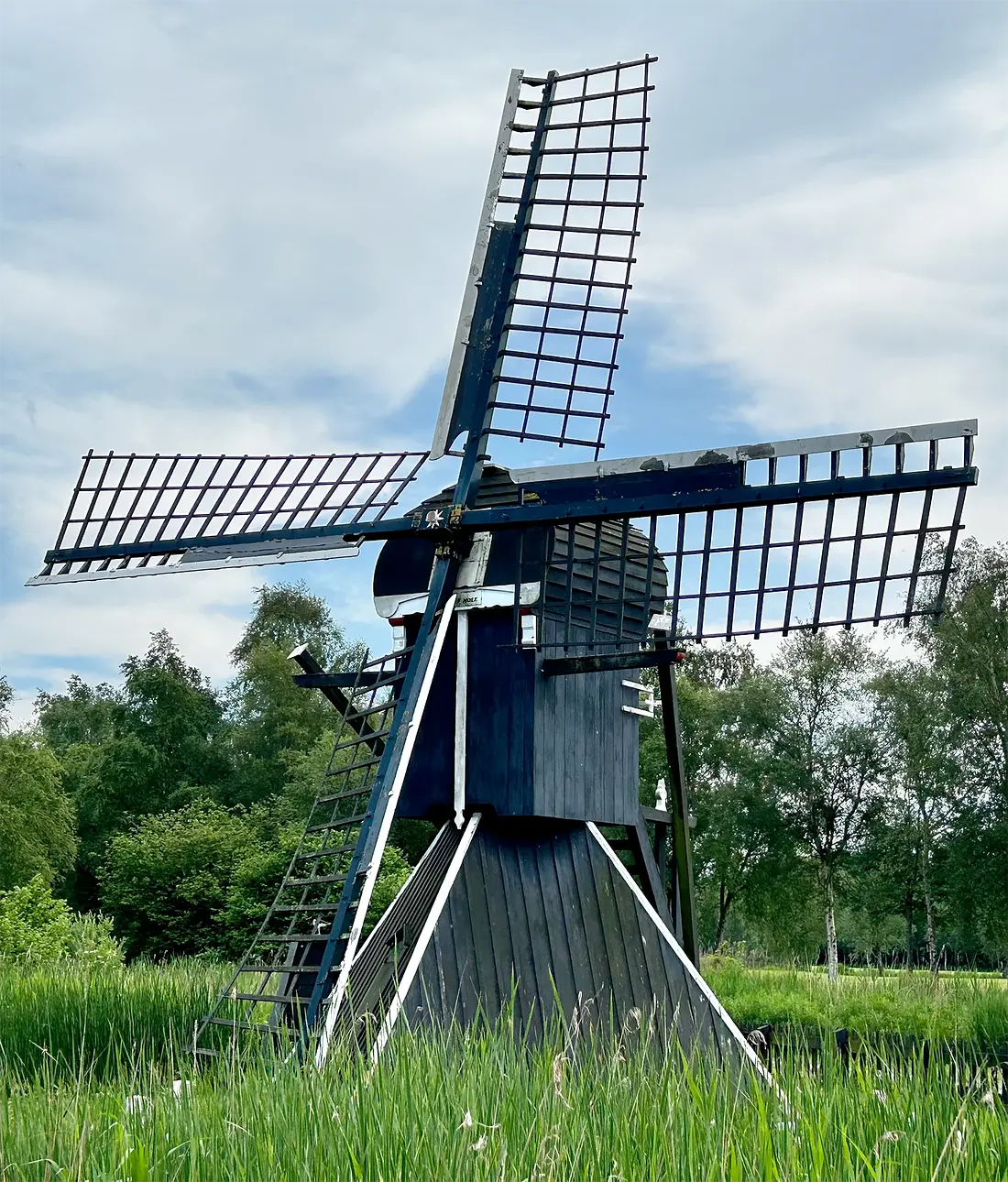 Molen 12591 De Himriksmole of De Groene Ster (Tietjerk / Tytsjerk), Robert Swijghuizen (26-05-2024) | Database Nederlandse molens