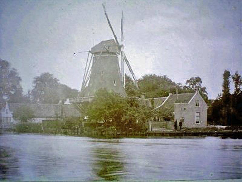 1, Molen 06650 g De Hoop (2e voorganger) (Loenen aan de Vecht), Foto: opname oktober 1890 of eerder, collectie J.Veltrop | Database Nederlandse molens
