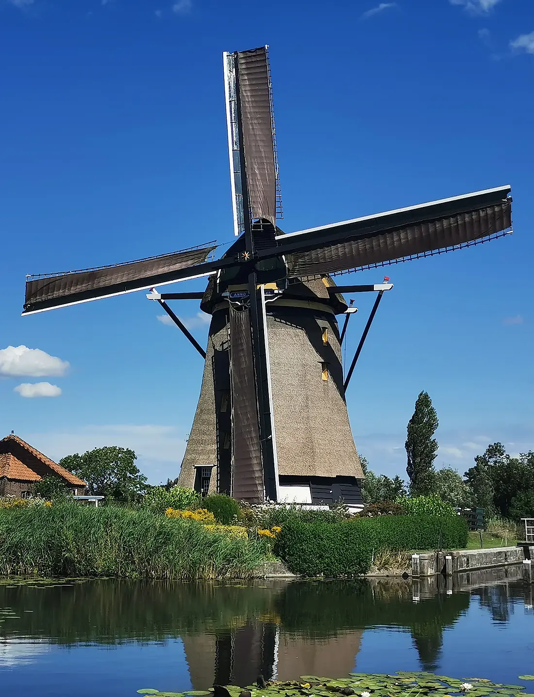 Molen 00947 Rietveldse Molen (Hazerswoude), René Janse (07-08-2024)&nbsp; | Database Nederlandse molens