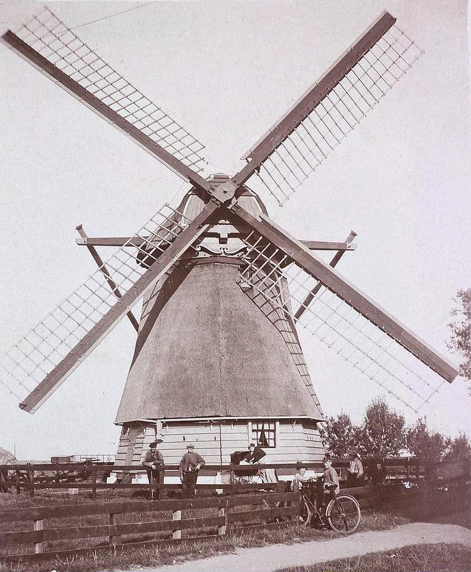 Molen 00035 Binnengeesterpolder (Akersloot), foto colll. H. v.d. Woude | Database Nederlandse molens