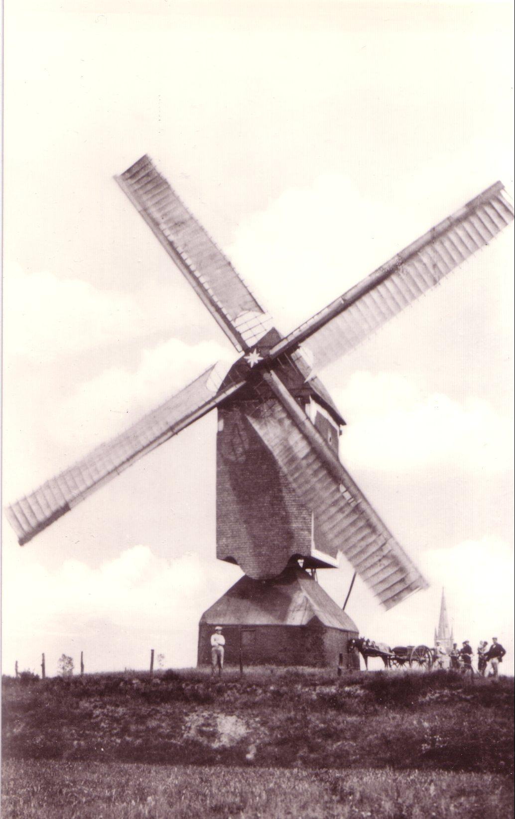 Molen 02857 a Oude Molen / Molen van Beelen-Rooymans (Budel), Ansichtkaart Serie 54 nr2 | Database Nederlandse molens