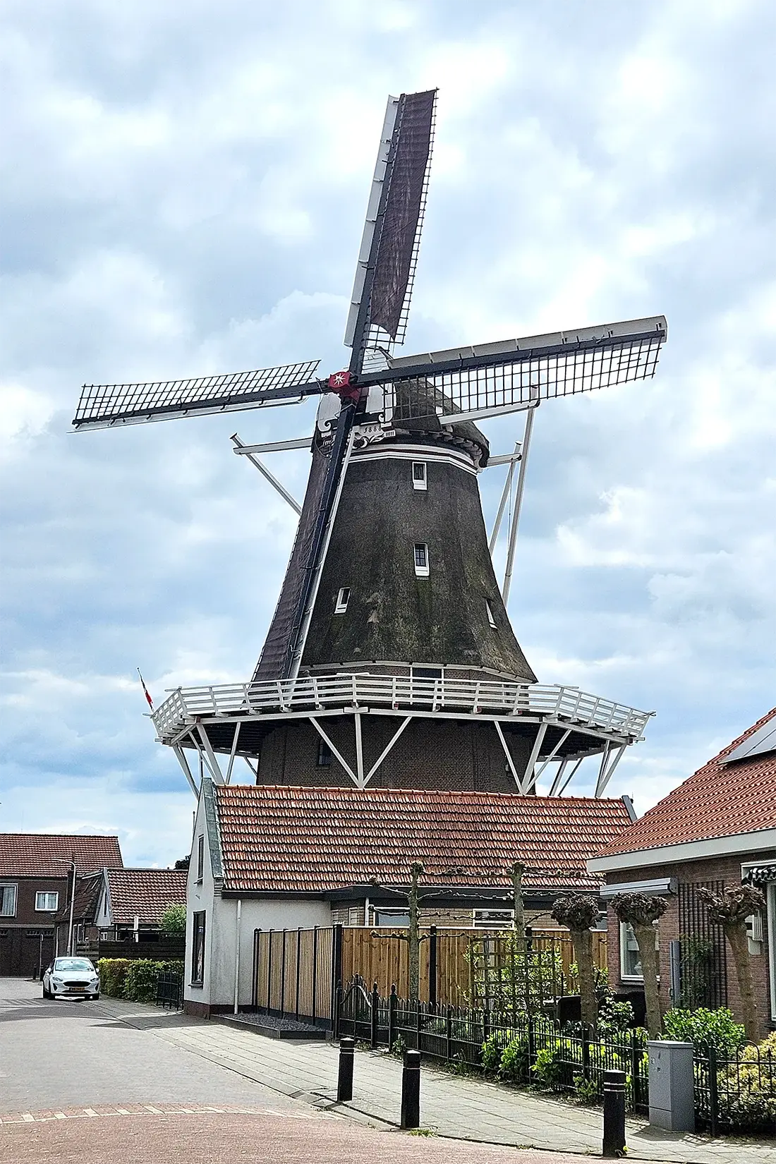 Molen 03852 Windlust (Wolvega), Lukas Vandael (21-04-2024)&nbsp; | Database Nederlandse molens