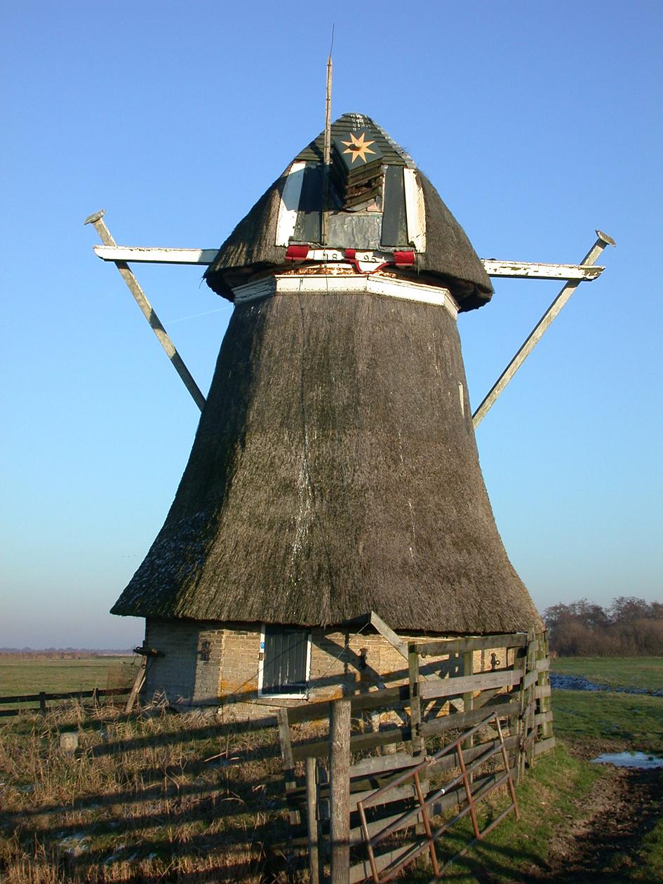 1, Molen 06439 Polder De Nije Borgkrite / Polder 106 (2e), Borgmolen (Grouw/ Grou), datum en maker onbekend | Database Nederlandse molens