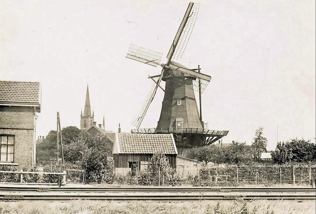 2, Molen 01948 Weltevreden (Haps), Foto coll. DHM | Database Nederlandse molens