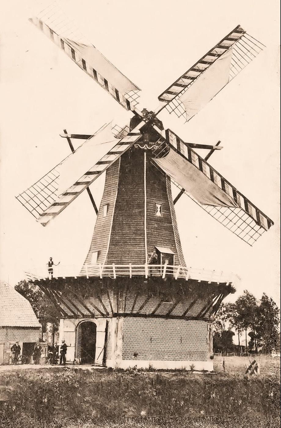 3, Molen 01948 Weltevreden (Haps), foto coll. DVM | Database Nederlandse molens