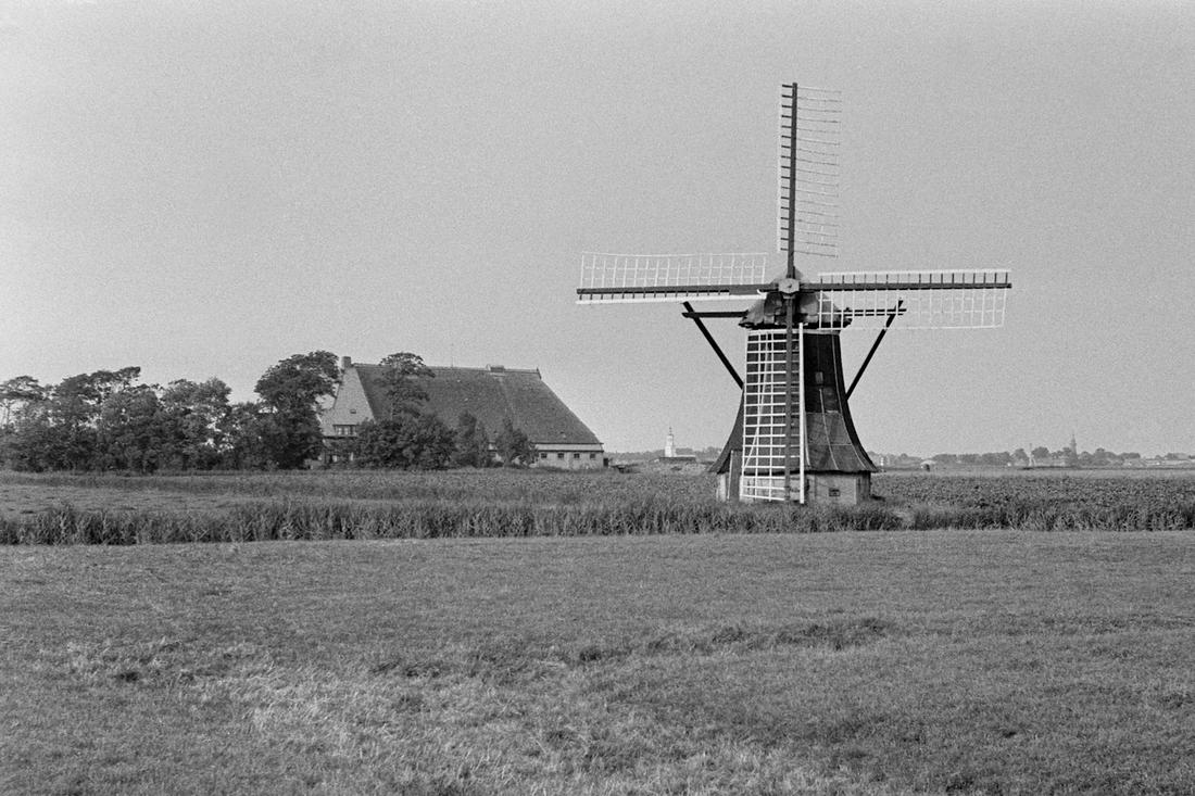 2, Molen 03007 Keimptilstermolen (Dronrijp/ Dronryp), Foto van Hendrik van Kampen sr, opname 1935, coll. Hendrik van Kampen (kleinzoon) | Database Nederlandse molens