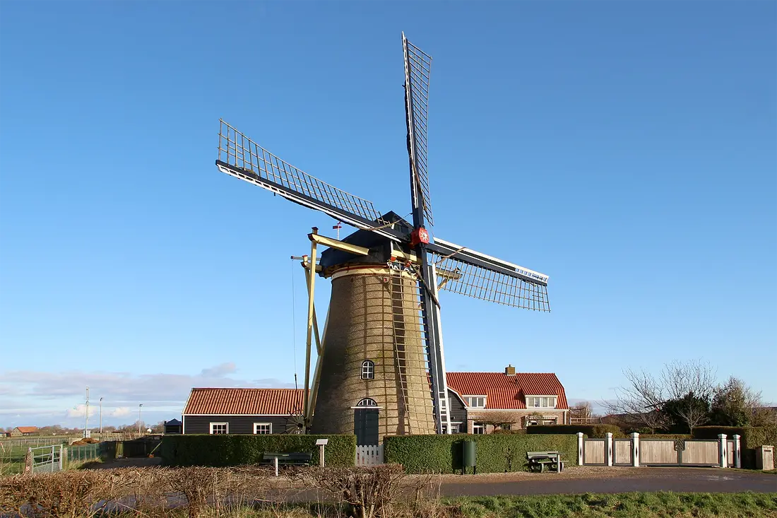 2, Molen 03557 Korenhoop (Meliskerke), Denis Van Cronenburg (12-01-2025)&nbsp; | Database Nederlandse molens