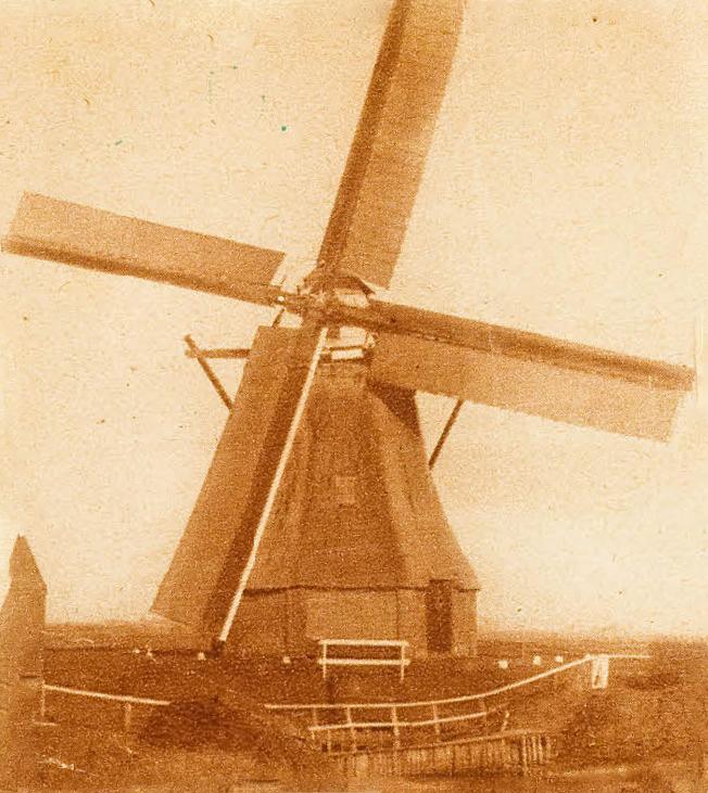 Molen 00548 Ruitsterpolder (Slochteren), Foto coll. DHM | Database Nederlandse molens