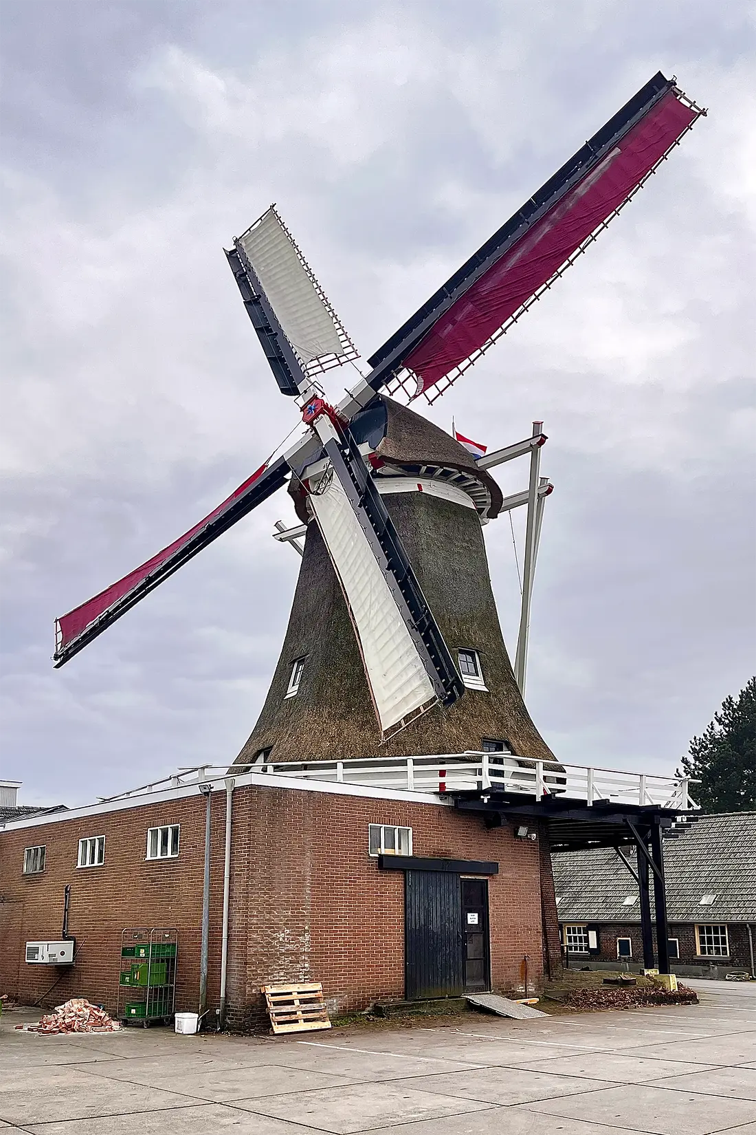 1, Molen 01244 De Tijd (Oostendorp), Bram Westerink (08-02-2025)&nbsp; | Database Nederlandse molens