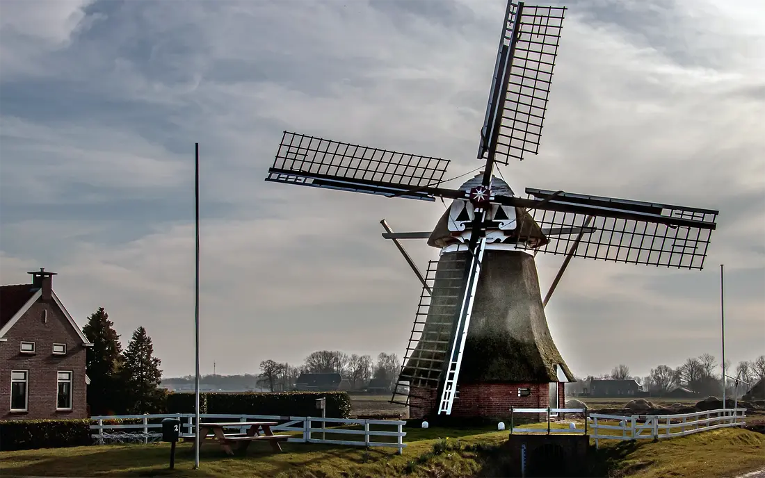 1, Molen 00545 Fraeylemamolen (Slochteren), Ko Houtman (06-03-2025)&nbsp; | Database Nederlandse molens