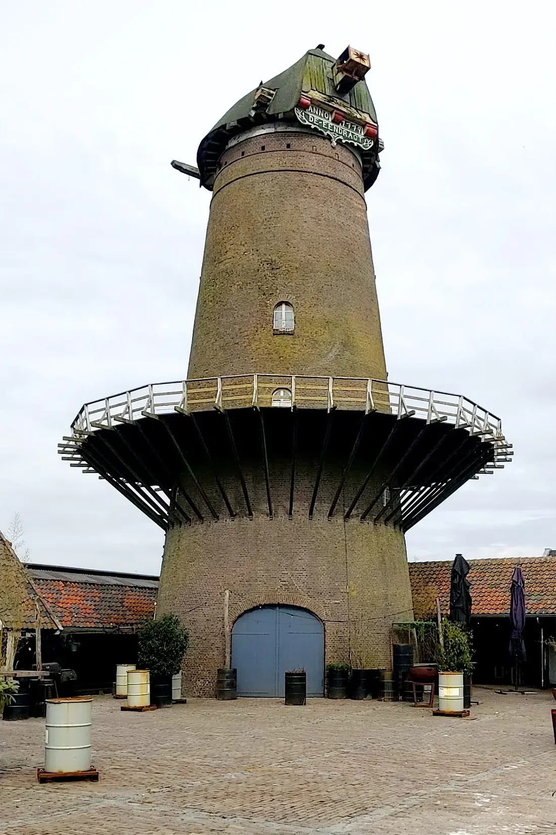 Molen 00373 De Eendragt (Kaatsheuvel), A.Nibbelink (22-03-2025)&nbsp;Ondertussen in 2025 zonder gevlucht en staart. | Database Nederlandse molens