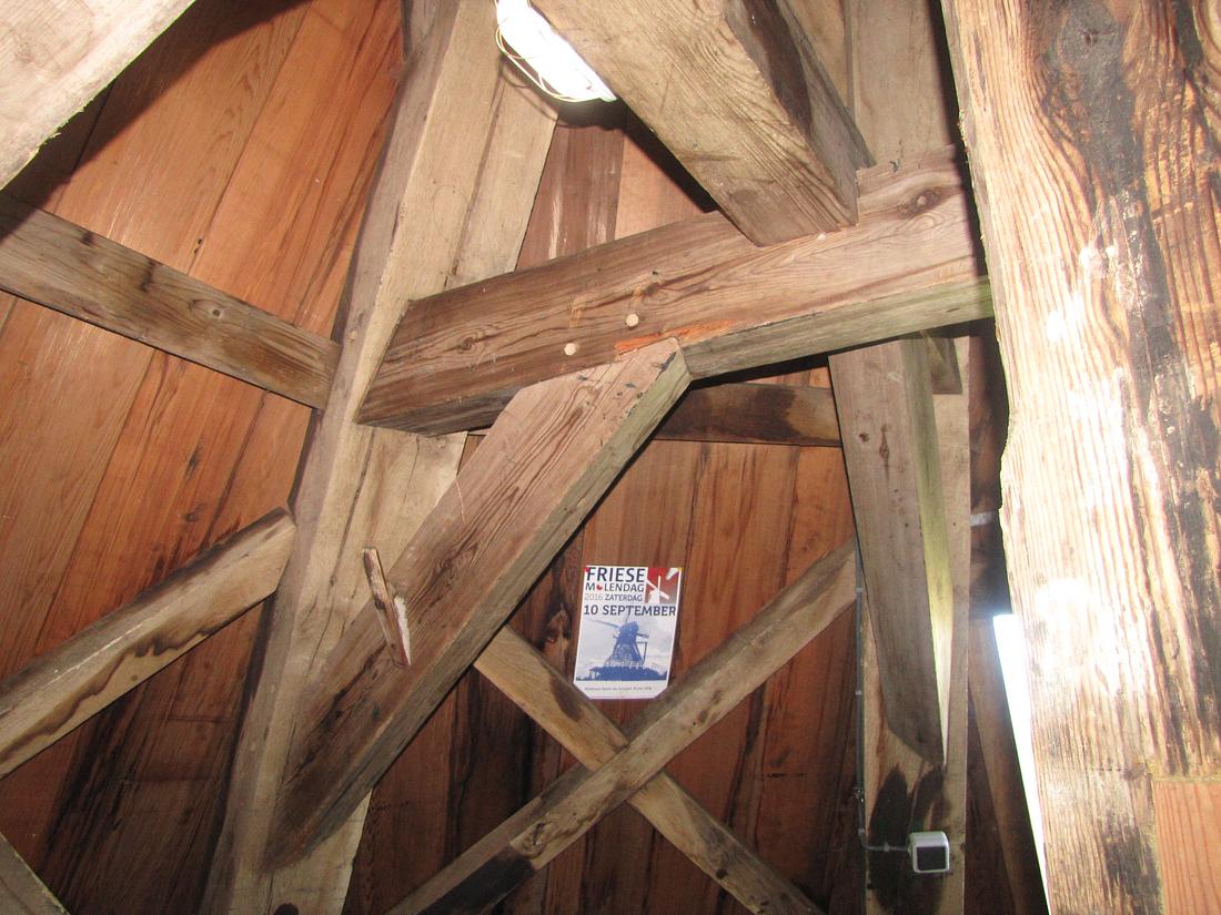 10, Molen 10684 Mellemolen (vh. Polslootpoldermolen) (Akkrum), Gijs van Reeuwijk (01-06-2017) | Database Nederlandse molens