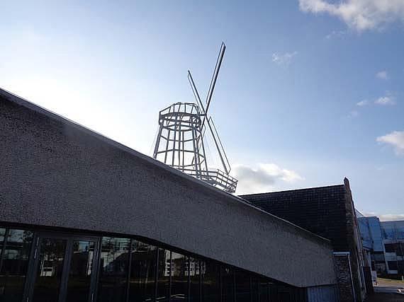 7, Molen 02982 k De Eendragt / De Eendracht (Leeuwarden/ Ljouwert), Foto:  Richard Koopal, opname 14 maart 2018 | Database Nederlandse molens