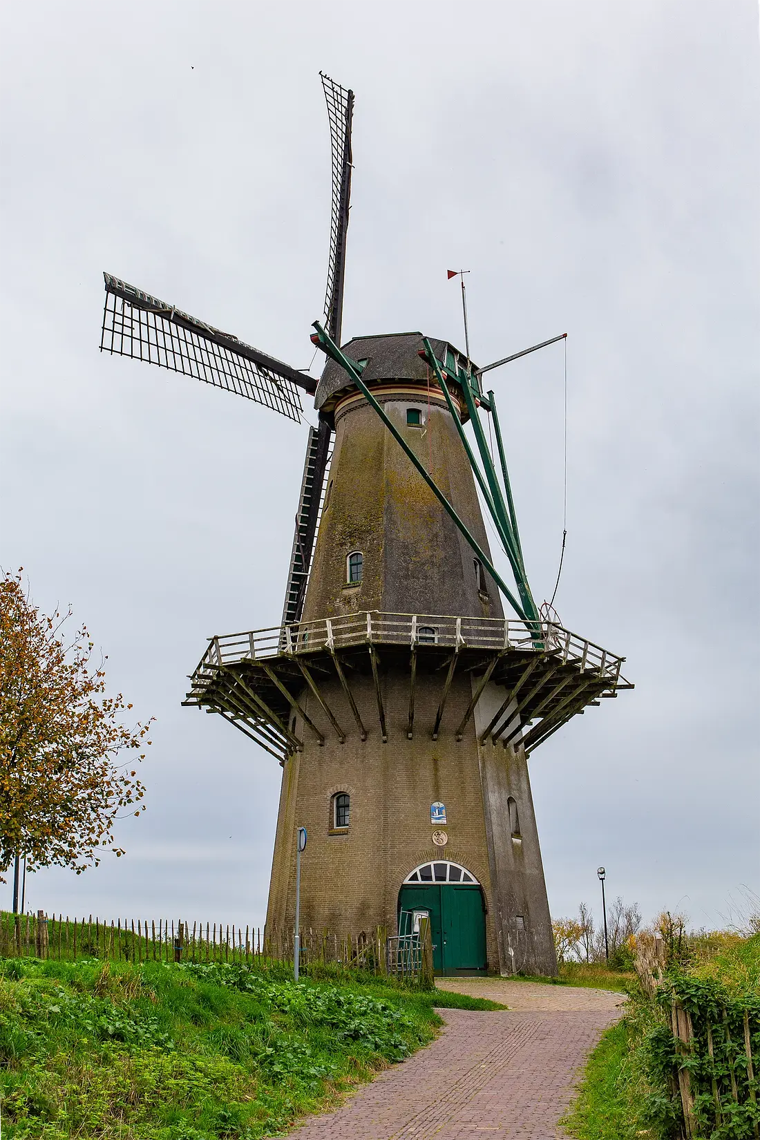 3, Molen 12235 Nooit Gedagt (Woudrichem), Bram Westerink (21-10-2024)&nbsp; | Database Nederlandse molens