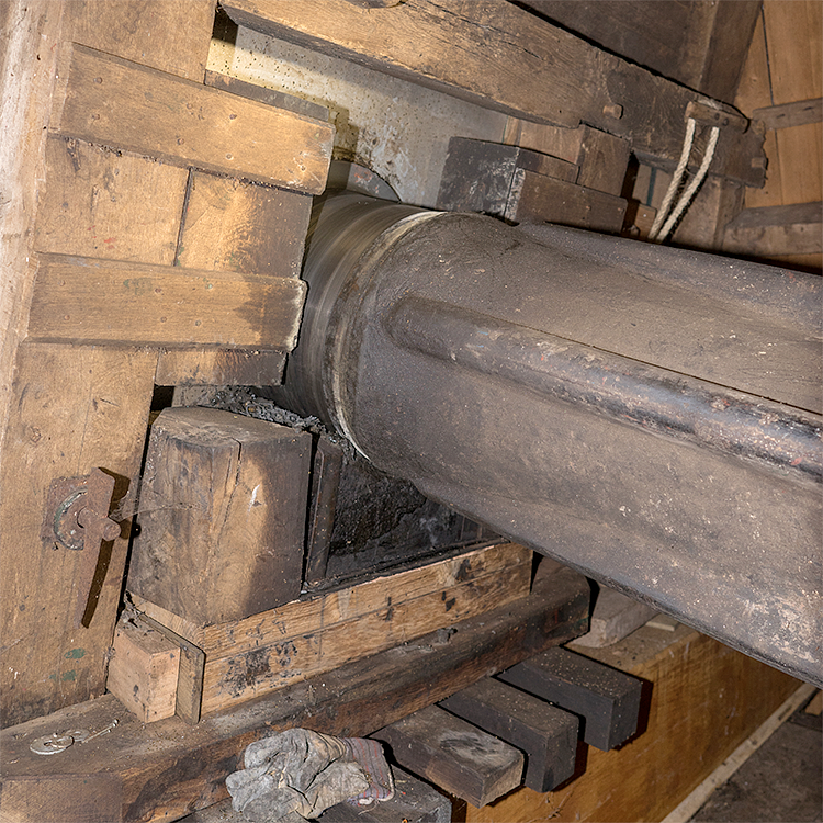 1, Molen 01550 Catharina (Schijndel), Halslager, Marcel van Nies (12-11-2016) | Database Nederlandse molens